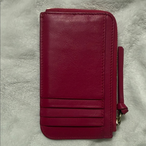 Chloe Pink Leather Wallet - Picture 2 of 5
